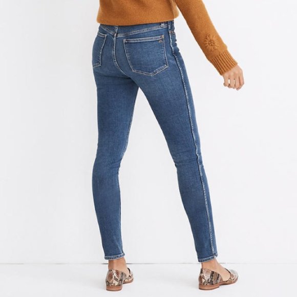Madewell Women's Skinny Jeans in Blue - Picture 3 of 11